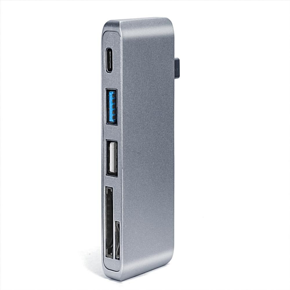 Usb c hub usb splitter usb3.0 typ c usb splitter expander für Samsung S9/S8 Huawei P20 macbook