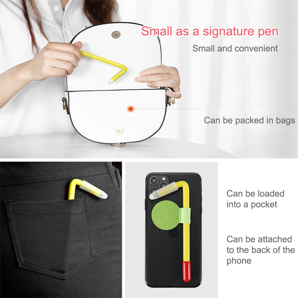 Reusable No Touch Anti Epidemic Open Door Disinfectant Tool Elevator Press Stick Artifact Anti-virus Avoid Contacting Tool