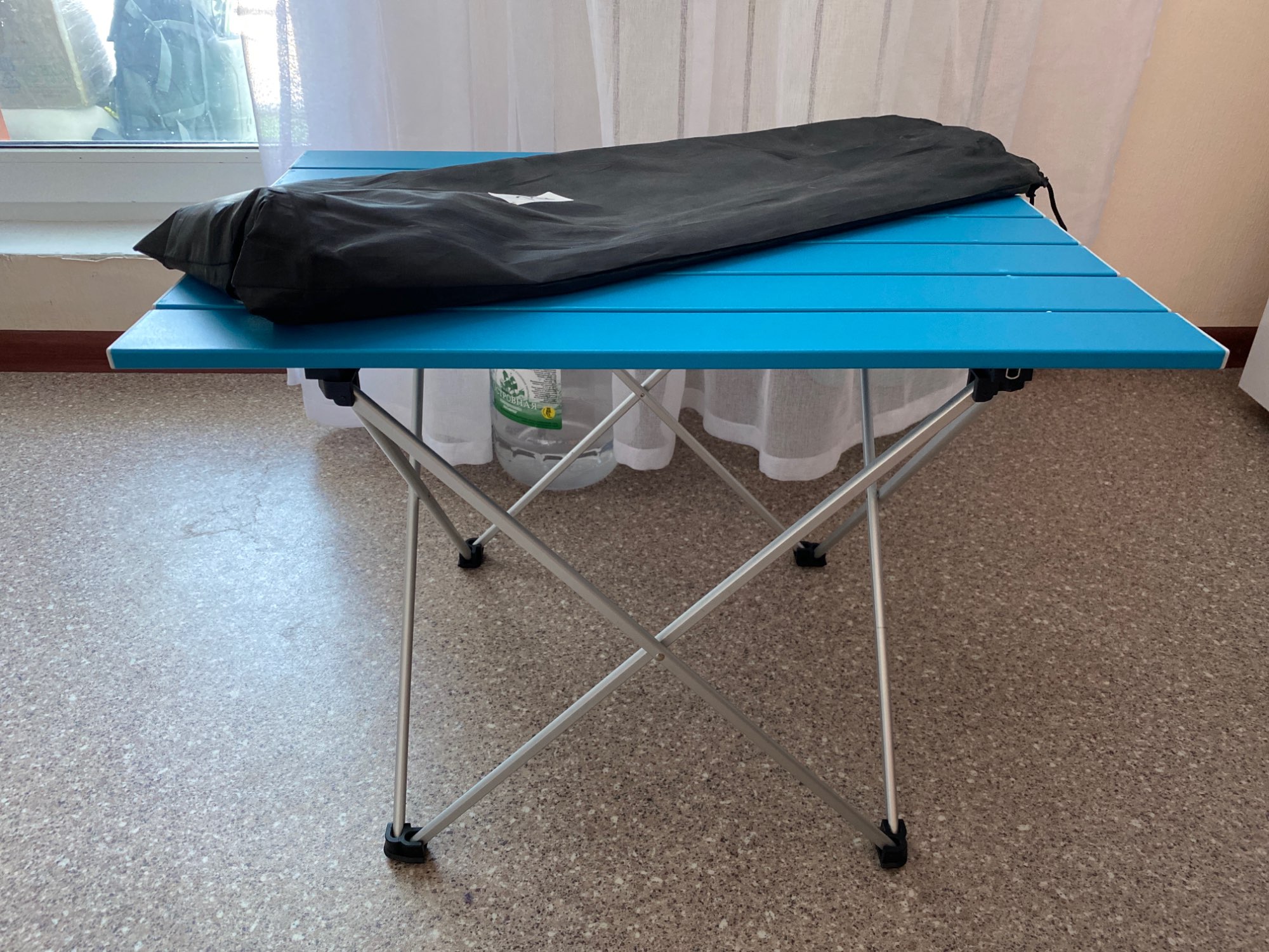 Vilead 4 farver bærbart campingbord aluminium ultralet foldbart vandtæt udendørs vandreture bbq camp picnic bord skrivebord stabilt
