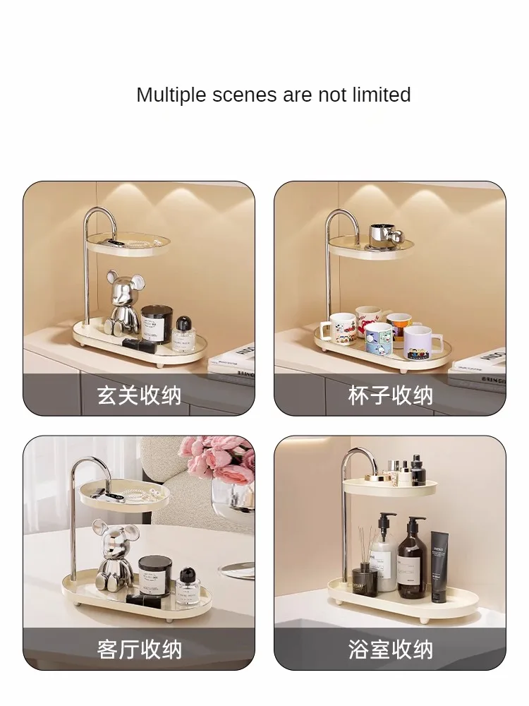 Bathroom Storage Shelf Organizer, Superior Countertop Supplies, Vanity, Toilet Multi-layer Shelving