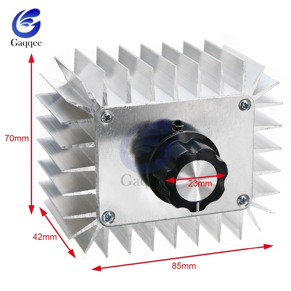 AC 220V 5000W SCR Voltage Regulator Moror Speed Controller Light