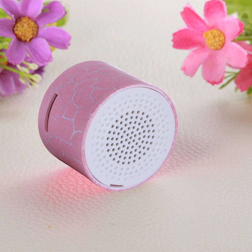 Mini altavoces estéreo de graves portátiles, reproductor de música MP3 TF, altavoz inalámbrico TF, reproductor de MP3 de tono táctil de plástico