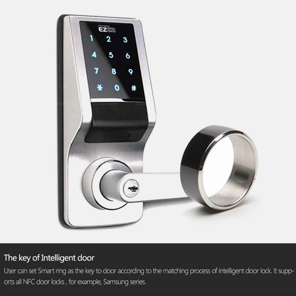 Jakcom R3F Wearable Devices NFC Smart Ring Anillos White Black Wear for Samsung Xiaomi Sony LG IOS Android Window NFC Phone