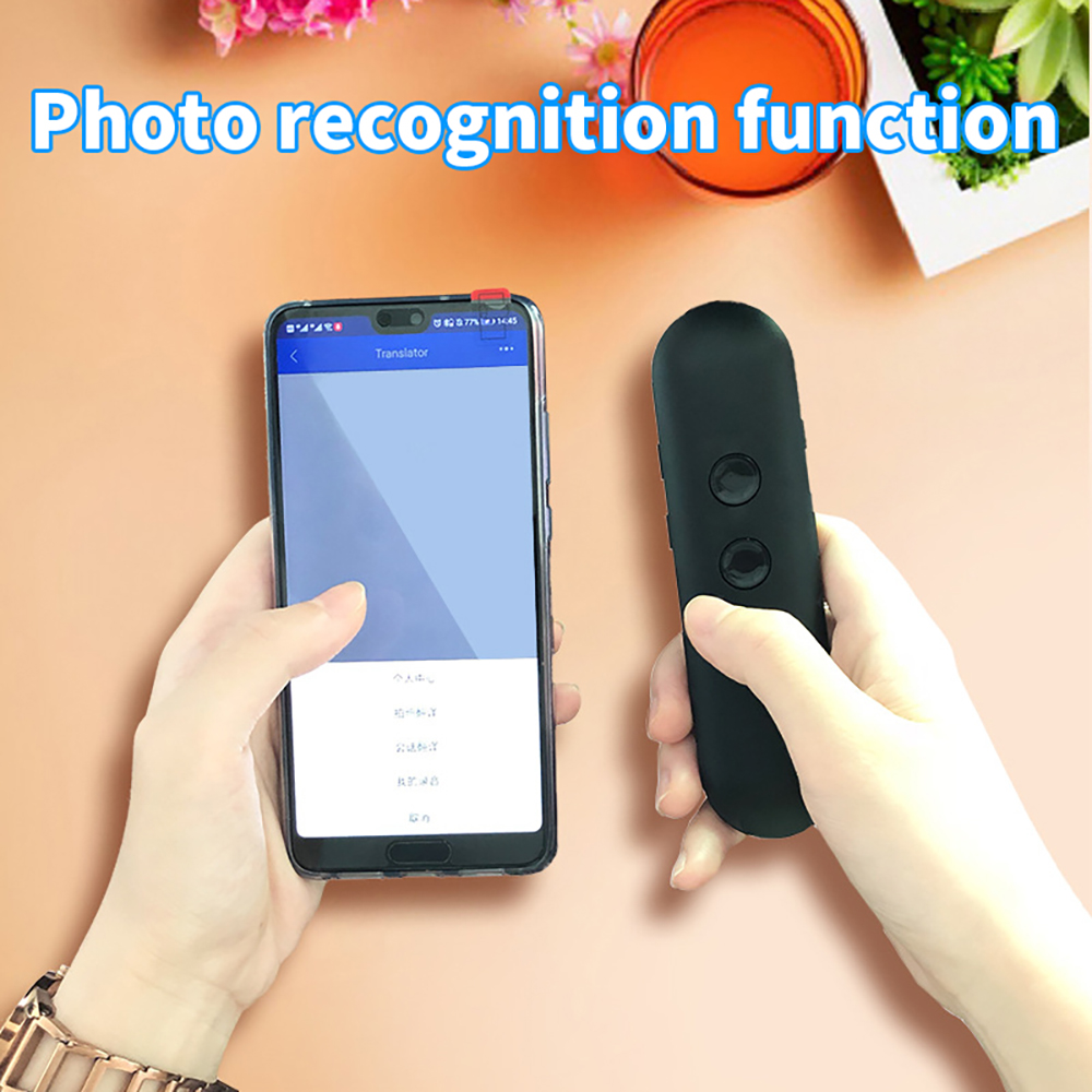 T4 Smart Voice Language Translator 42 Kinds Of Languages Mini Convenient Voice Translation Compatible Android And IOS System