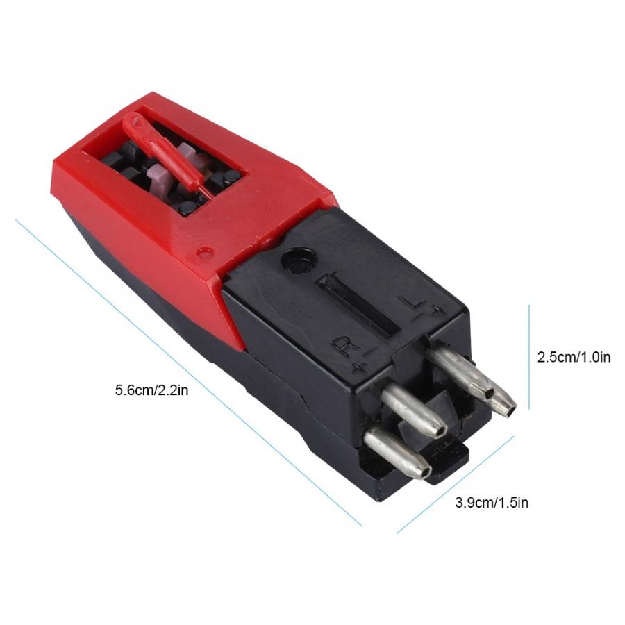 Dj erstatning platespiller piezoelektrisk keramisk beskytter pekepenn til lp vinyl nål tilbehør lp platespiller tocadiscos de