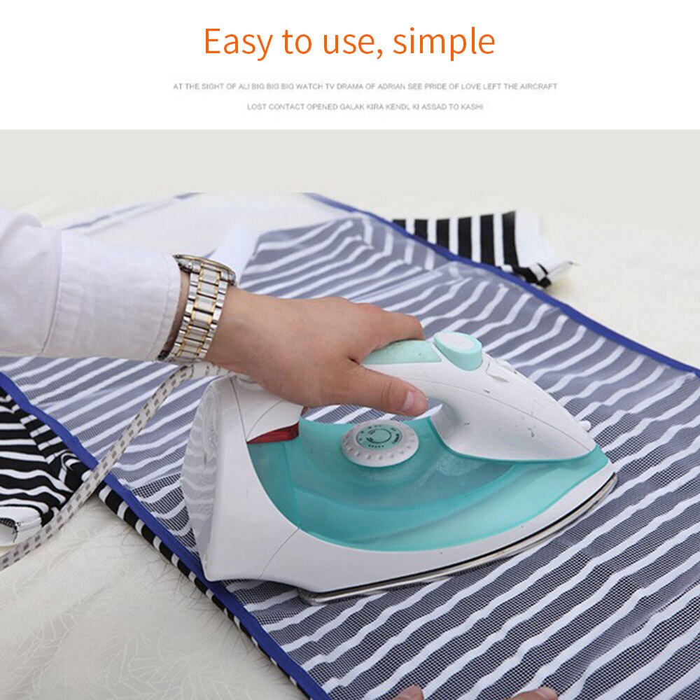 Handig duurzaam praktisch 35*50cm mesh doek strijkdoek strijkmat strijkmat deken hittebestendig hoge temperatuur