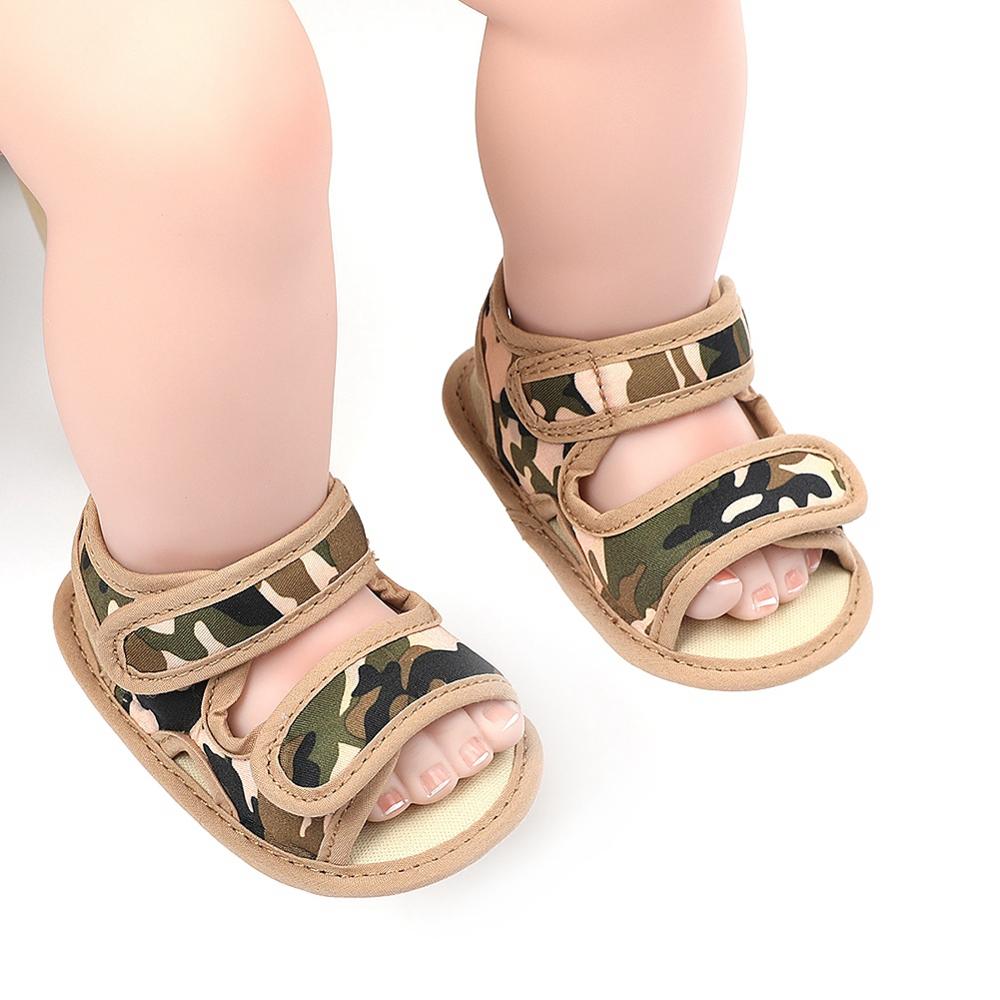 Zomer Camouflage Cool Hollow Baby Jongens Meisjes Sandalen Zachte Bodem Antislip Peuter Zachte Zolen