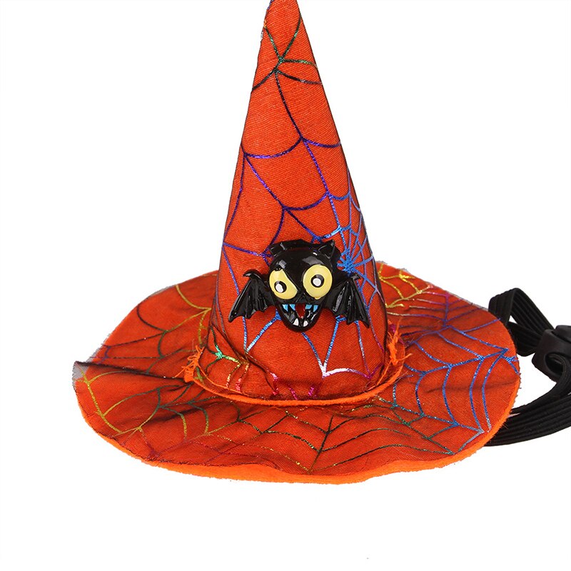 Grappige Kat Kostuum Halloween Tovenaarshoed Vermomming Accessoires Voor Katten Kerst Jaar Pak Voor Kleine Honden Dierbenodigdheden