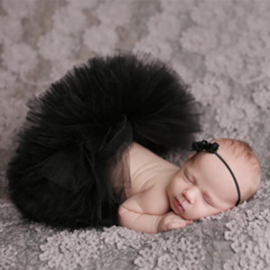 Bébé -né photographie accessoires accessoires bébé Tutu jupe à la main bébé arc-en-ciel Tutu jupe Fotografia bébé Photo accessoires