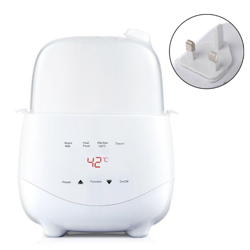 Smart Multi-function PP Milk Bottle Warmer Sterilizer Heater Automatic Intelligent Thermostat Baby Bottle Warmers: UK