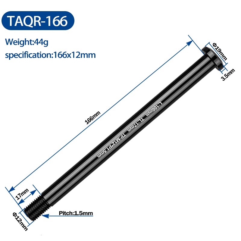 Asse Per Mozzo Regolabile Per Bicicletta 135 142 148 Mm - Foto 9