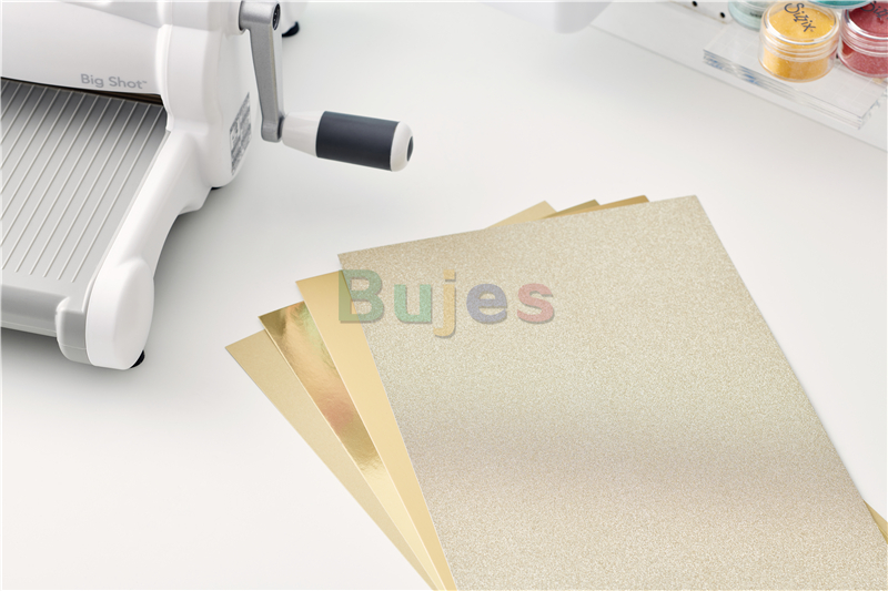 Sizzix Surfacez-Maken Essentiële Cardstock Lakens 50PK (5 Kleuren), Multicolour, hoogste Niveau Van En Veelzijdigheid