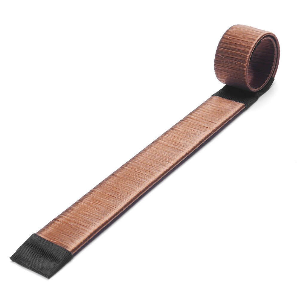 Herramienta de cabello trenzado circular de forma circular, utensilio para hacer moños de rosquilla flexible francesa, utensilios de estilismo para el pelo Diy de Clip de estilo de peinado, 1 ud.