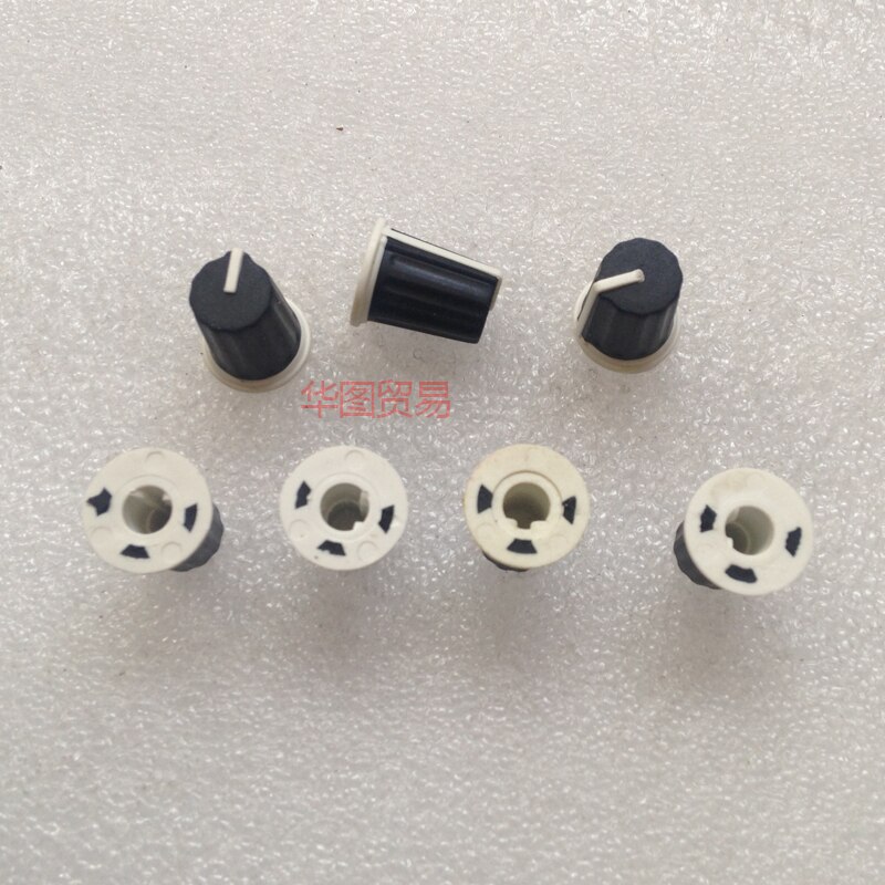 0 grad 90 grad 180 grad 270 grad Potentiometer knopf Hütte gummi halb welle D achse Knopf Deckel weiche kappe knopf