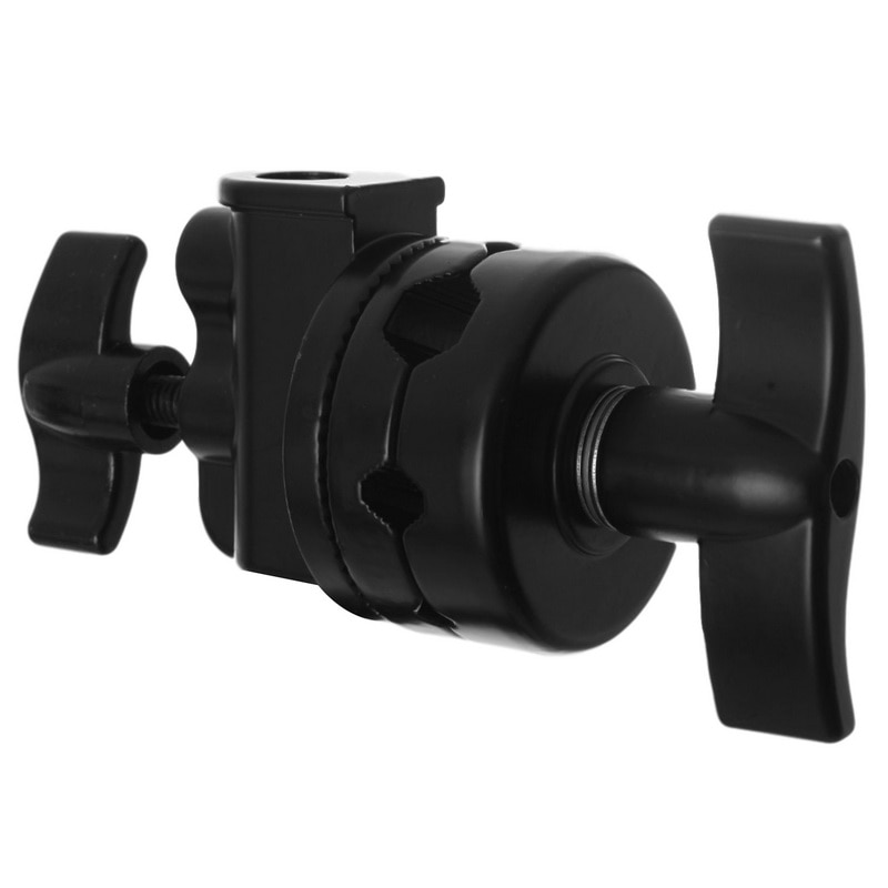 Multi Functional Heavy Duty Grip Head Swivel Head Holder Mounting Adapter for Light Stand Extension Boom Arm