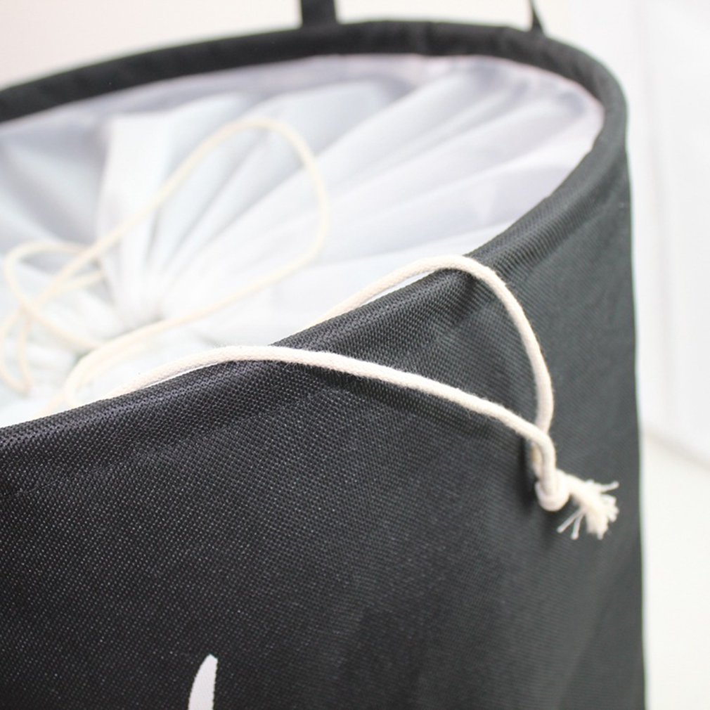 Koszyk piknikowy stojak kosz na pranie pudełko robić przechowywania zabawek Super duża torba bawełna pranie brudne ubrania duży koszyk Organizer uchwyt na pojemnik