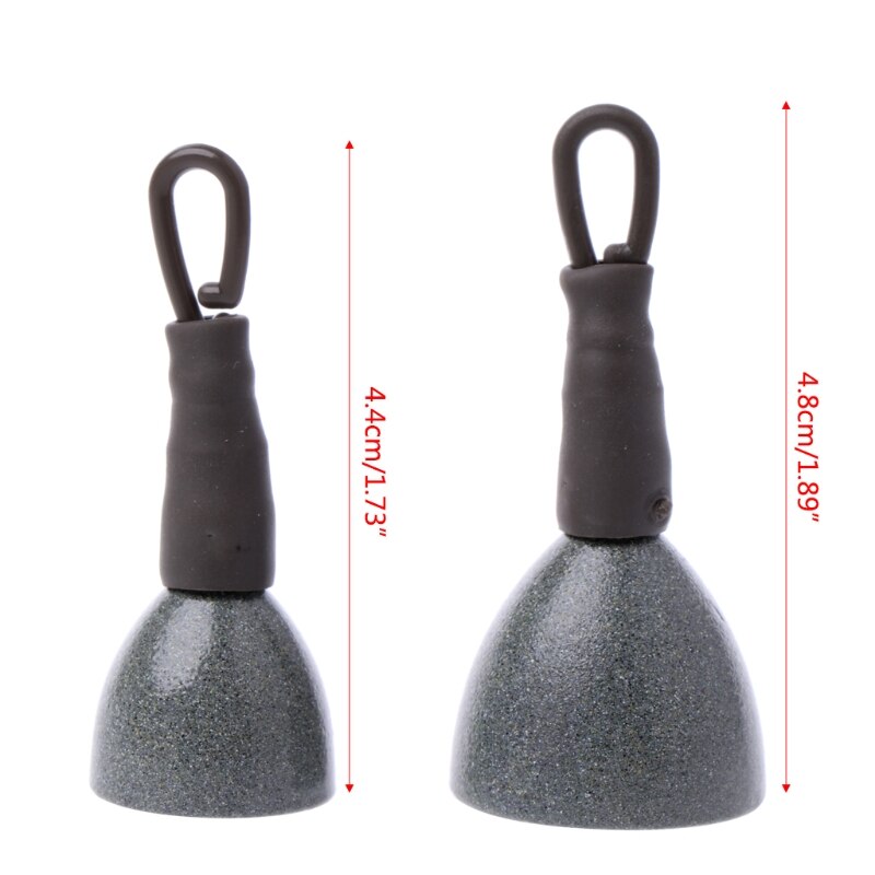 Gancho de plomo para pesca de carpa, pesas, accesorios de pesca, herramientas L15, 15g, 30g