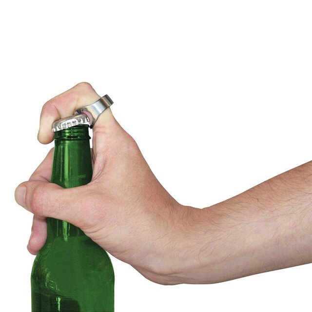 Drinken Wijn Bier Fles Mini Ring Openor Barman Magic Bier Ring Opener
