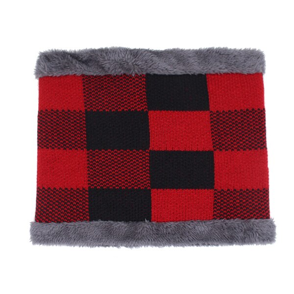 Skullies pipot miesten talvihatut miehille huivi neulottu hattu lippalakki naisten talvi pipo hattu uros homme gorro bonnet baseball lippalakit: Punainen huivi