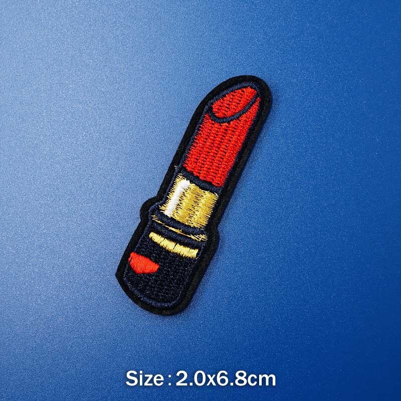 49 Lightning Iron Op Patches Borduren Badge Applique Kleren Strijken Kleding Naaien Levert Decoratieve Badges Sew Op Patch: Sky Blue