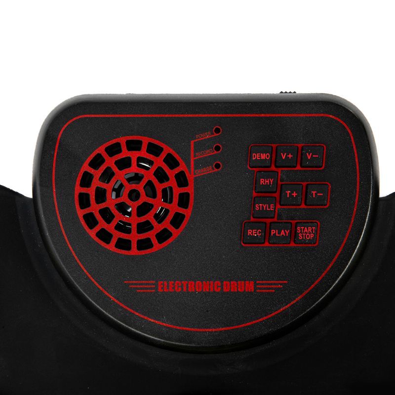 Handgerolde elektronische drum voor volwassenen en kinderen, beginners, draagbare drums voor thuisgebruik