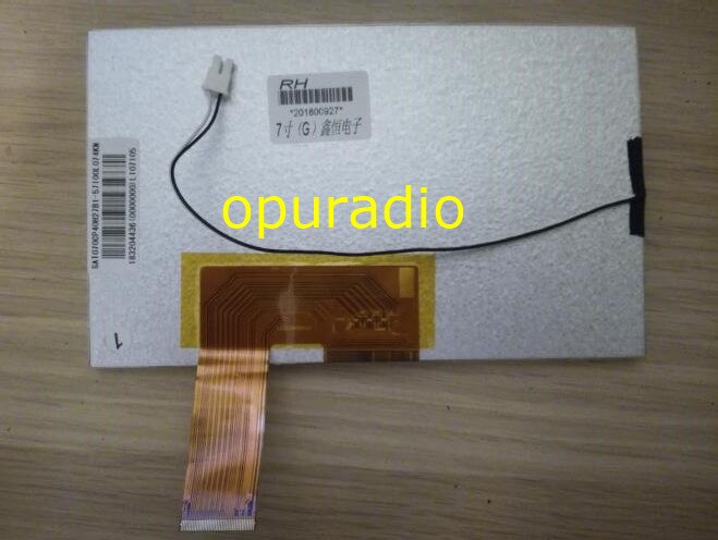 Écran LCD de voiture de 7 pouces, moniteur TFT de Navigation GPS DVD,