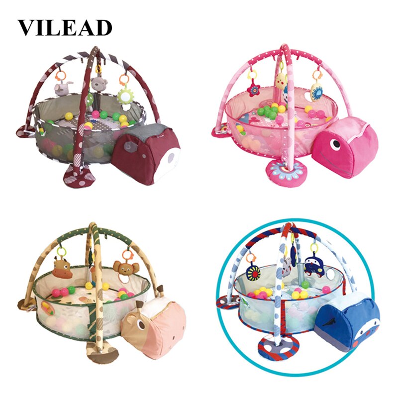 Baby legemåtte legemåtte ko skildpadde flodhest tegneserie børn tæppe mat til børn lege baby gym værelse legetøj dekoration tapete