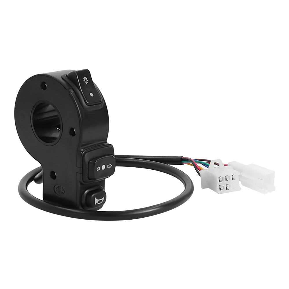 3 In1 Controller Switch 22mm Handlebar Switches Horn Button Turn Signal Light Headlights For Motorcycle Scooter Universal ATV