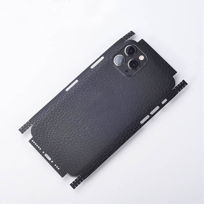 Adesivo modello pelle pelle per iPhone 8 11 12 Plus pellicola posteriore decalcomania per iPhone 11 Pro Max adesivo pelle adesiva