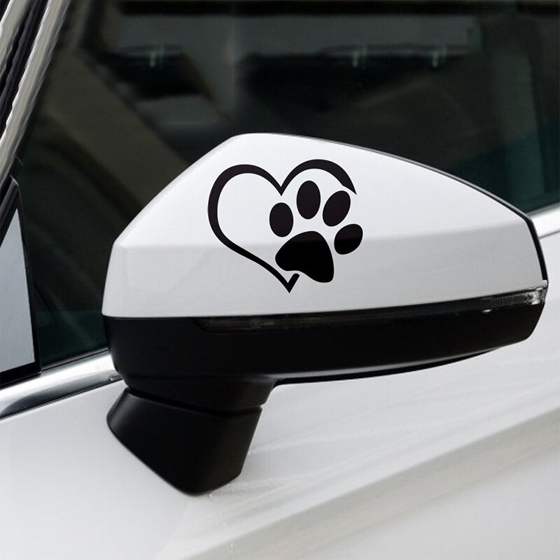 Auto Styling Cartoon Hond Stickers Franse Bulldog Voorruit Vinyl Decal Decor Waterdichte Creatieve Auto Stickers Decoratie 12*14Cm