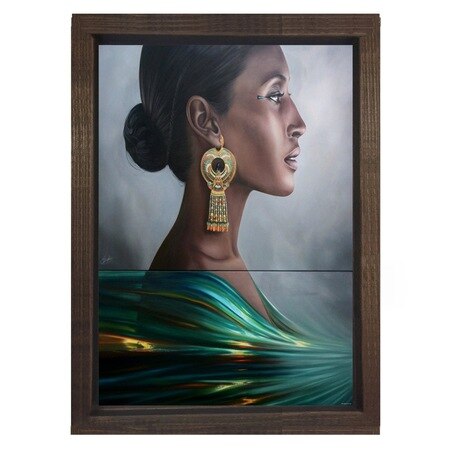 African Women Green Table 441982846