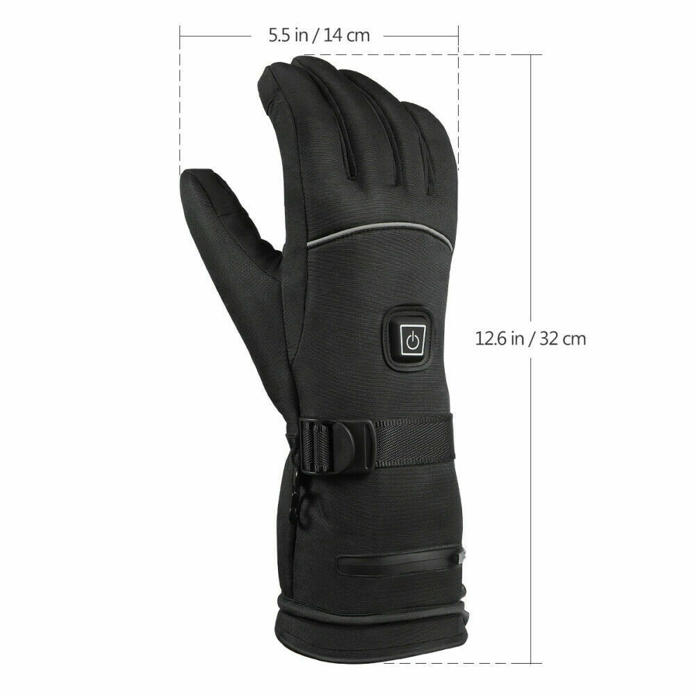 Waterdichte Elektrische Verwarmde Handschoenen Verwarmde Fietsen Warm Verwarming Skiën Handschoenen Usb Powered Verwarmde Handschoenen Riding Winter Handschoenen