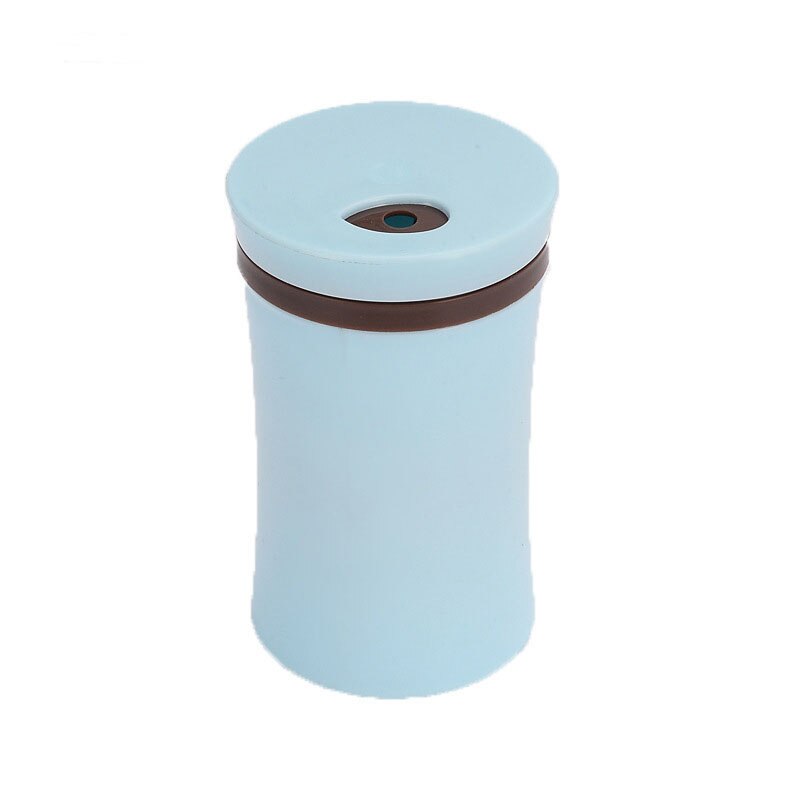 1pc tandstikker holder beholder hvede halm husholdnings bord tandstikker opbevaringsboks tandstikker dispenser hjemme orange tilbehør: Blå 2
