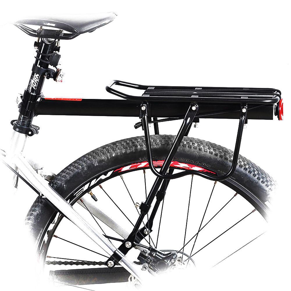Porte-Bagages Vélo Arrière Réglable MEGHNA - Compatible 26 à 28 Pouces VTT Route