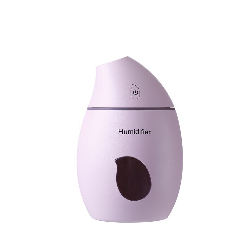 Mango auton ilmankostutin mini ilmanpuhdistin aromaterapia eteerinen öljy diffuusori led yövalo usb sumutin auton ilmankostutin: Vaaleanpunainen