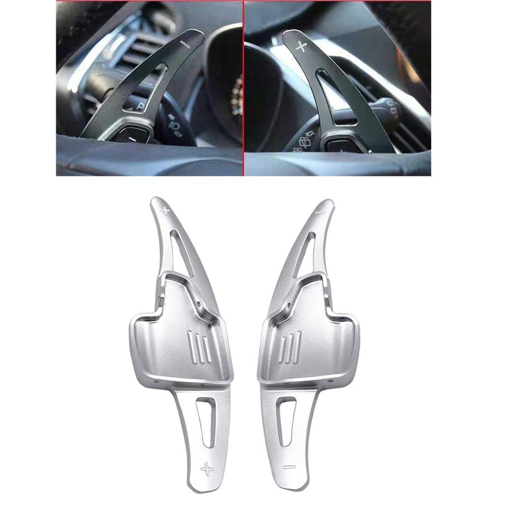 2Pcs Shift Paddle Blade fits Ford Focus Escape Silver