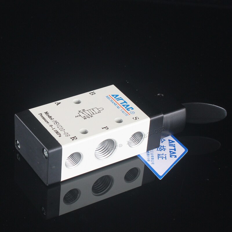 5 Way 2 Position PT1/4" Mechanical Valve Pneumatic Control Valve M5Y210-08 AirTAC