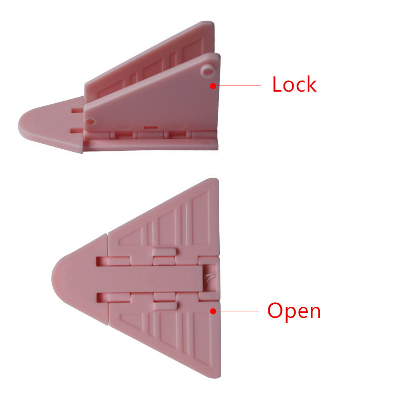 Serratura di Sicurezza del bambino per Porta Scorrevole Finestra di Protezione Dei Bambini Serratura Del Cassetto Porta dell'armadio Armadio anti-pizzico Le Ali Bambini di Sicurezza blocco