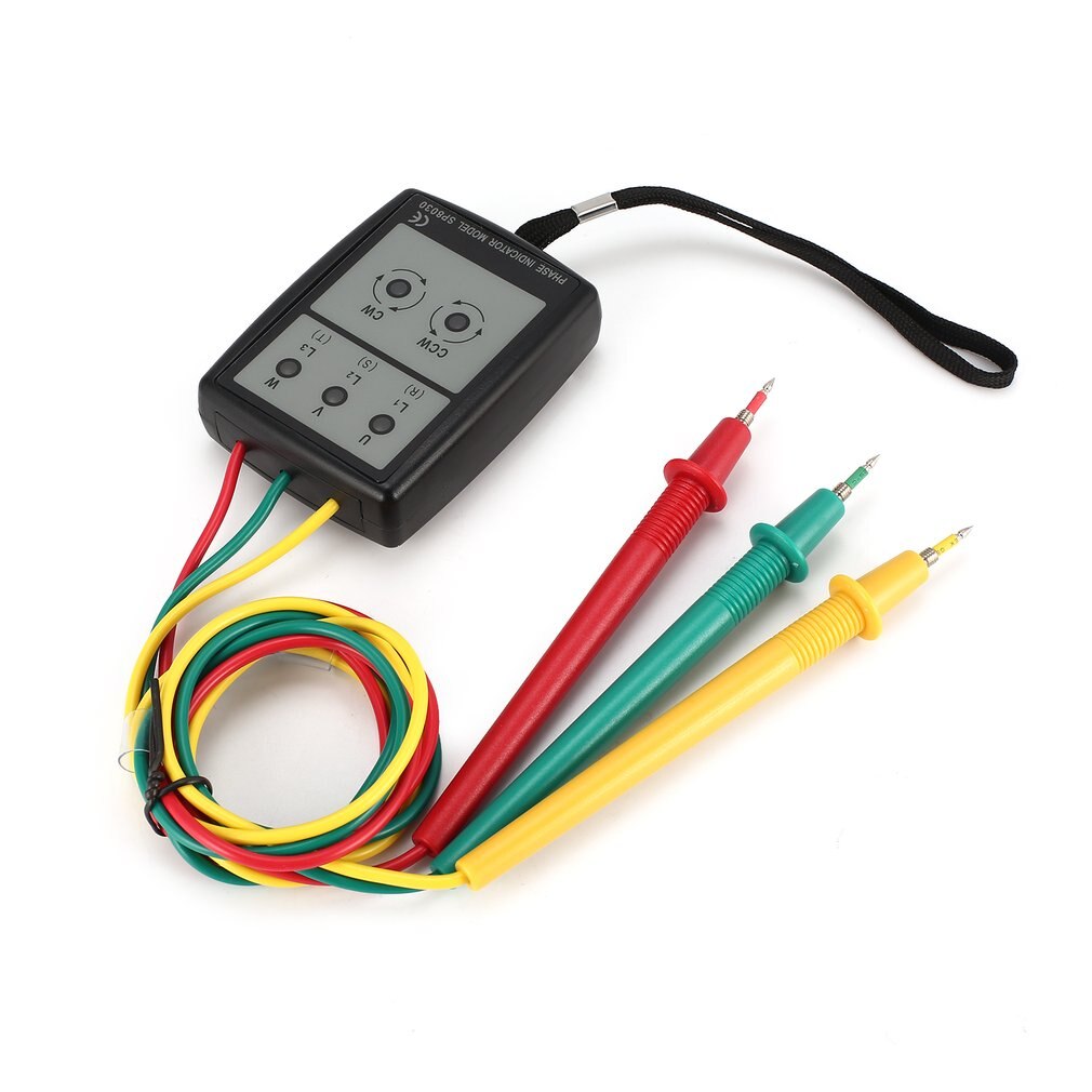 SM852B 3 Phase Rotation Tester Digital Phase Indic... – Grandado