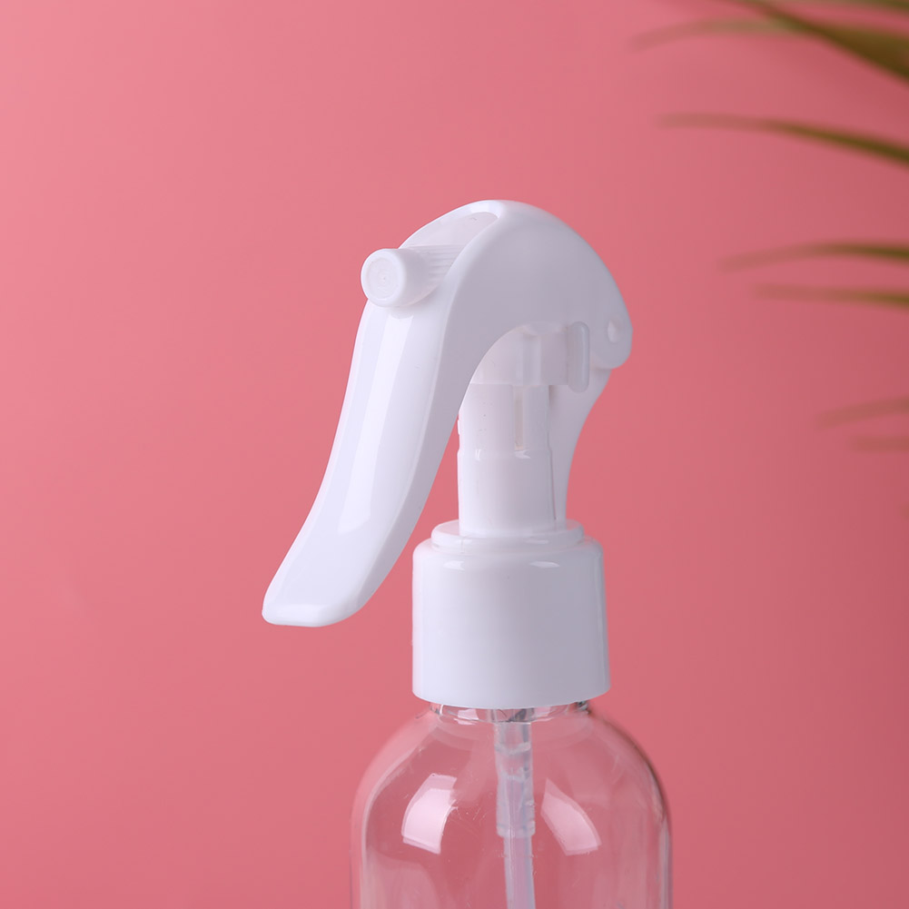 Botella pulverizadora de plástico transparente para salón de peluquería, rociador de agua, herramientas de peluquería, 200ml