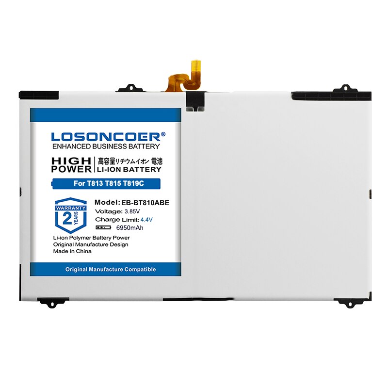 6950Mah EB-BT810ABE EB-BT810ABA Tablet Batterij Voor Samsung Galaxy Tab S2 9.7 T815C SM-T815 T815 SM-T810 SM-T817A S2 T813 T819C