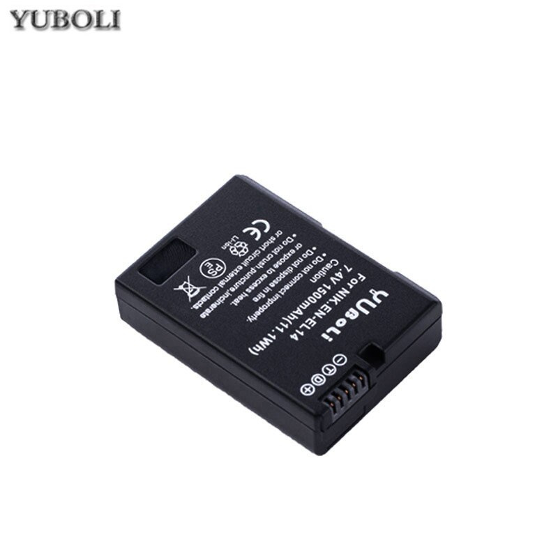 Decoded bateria ENEL14 en-el14a EN EL14 EL14A EN-EL14 Battery For nikon Coolpix D3100 D3200 D3300 D5100 D5200 D5300 P7000 P7100: 1battery