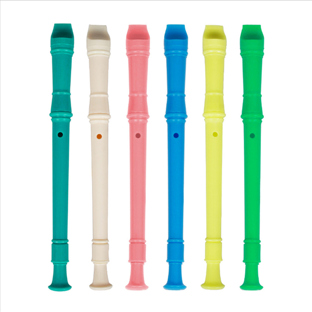 8 Holes ABS Resin Recorder With Cleaning Sticks Basic Musical Instrument School Student Beginner Musical Instrument
