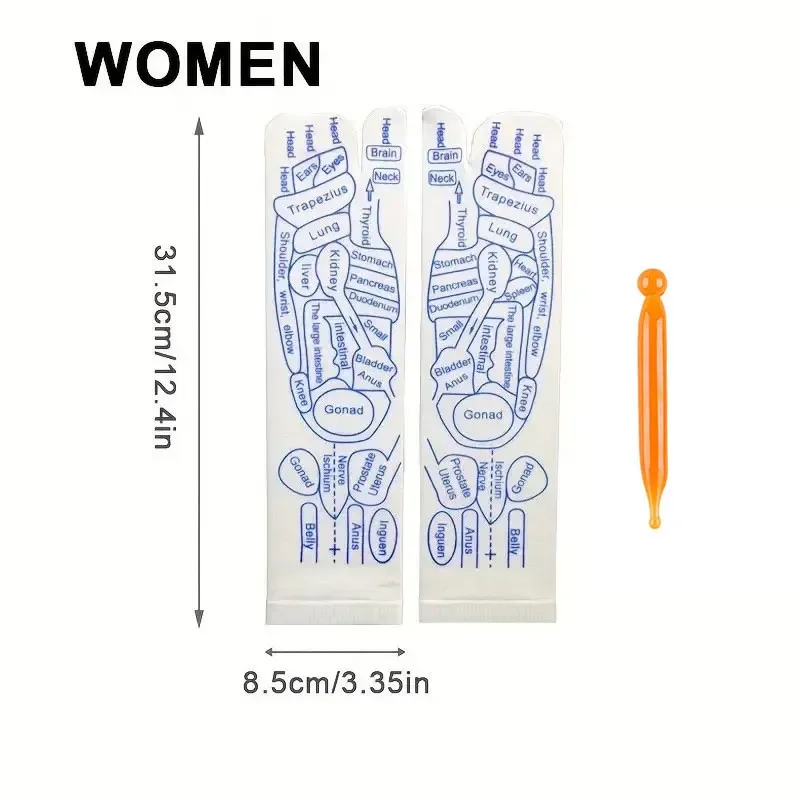 Massage Lindern Müde Füße Socken Akupressur Fuß Massagegerät Reflexzonenmassage Socken Fuß Akupunkturpunkt Massage Werkzeug Physiotherapie Fußpflege