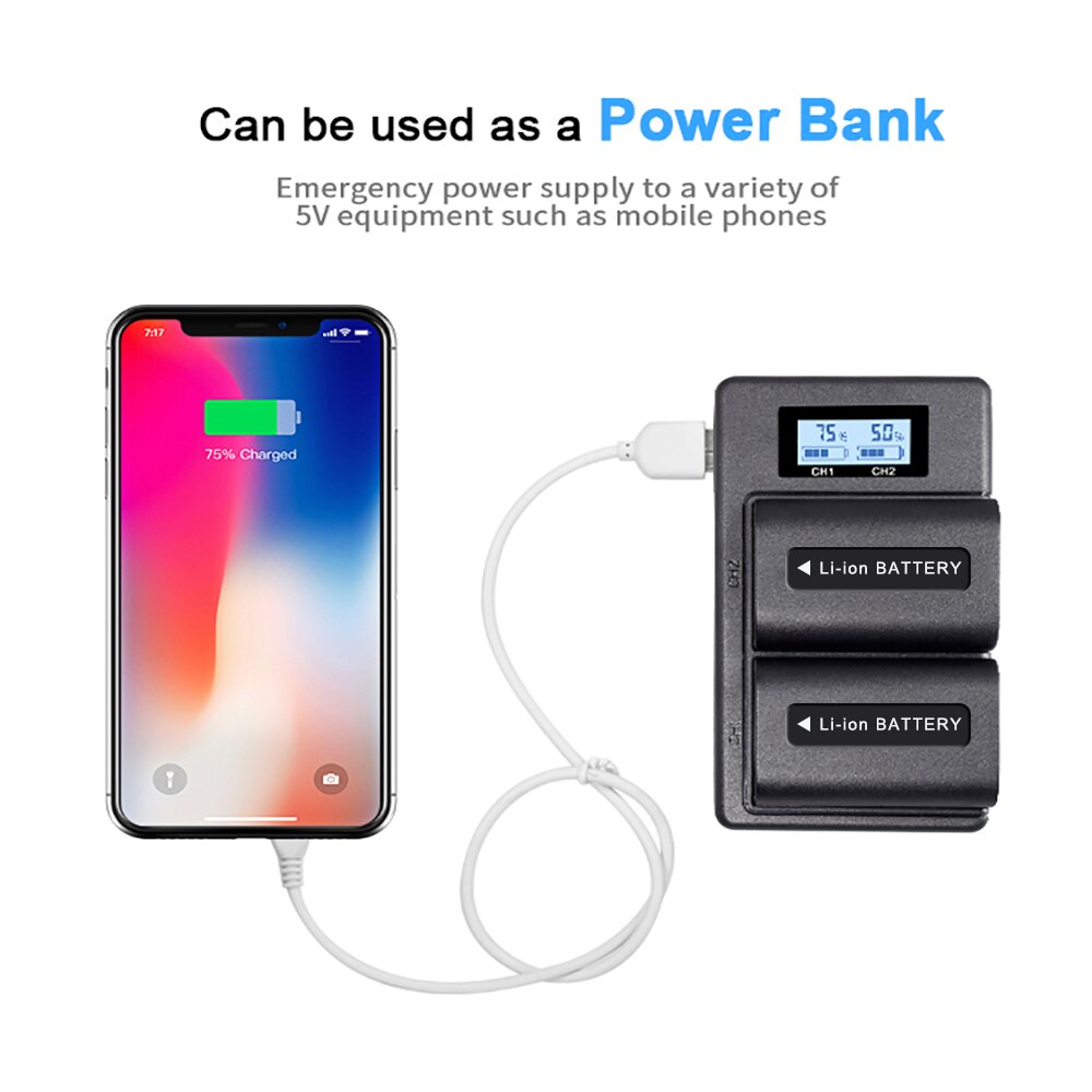 PALO LCD USB Ladegerät NP-FV100 NP FV100 NPFV100 für SONY FDR-AX100E AX100E HDR XR550E XR350E CX550E CX350E