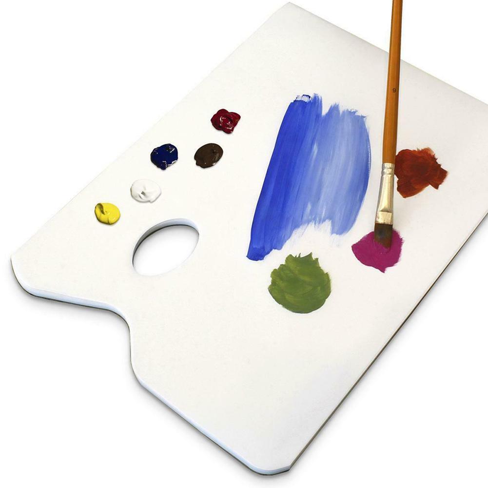Papel pintura paleta profissional paleta da aguarela Pad óleo arte tinta Descartável Para Guache acrílico suprimentos Paleta F5D7