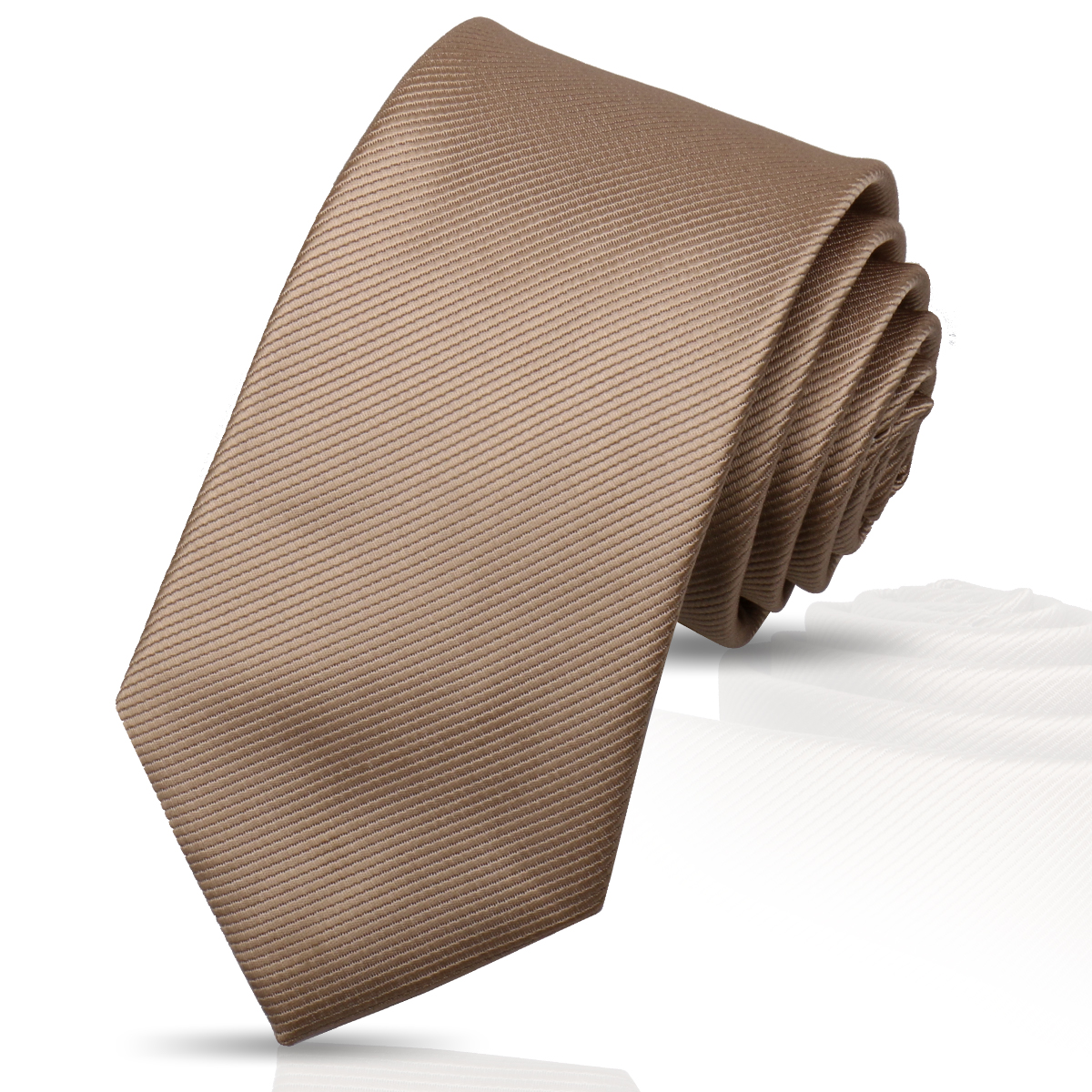 Mode Klassieke Heren Stropdassen Nek Stropdas Effen Kleuren Draad Stropdassen Voor Formele Zakelijke Luxe Bruiloftsfeest Stropdassen Voor Mannen: GRIJS