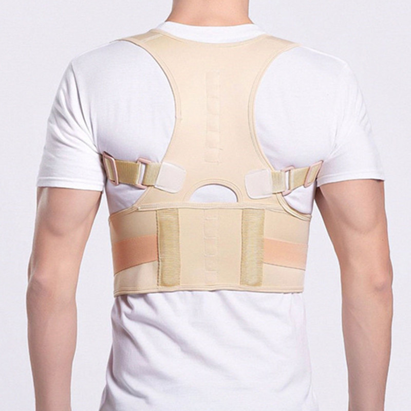 Cinturón de soporte ortopédico para mujer, Corrector de postura, imanes, moldeadores de cuerpo, Corrector de postura magnético