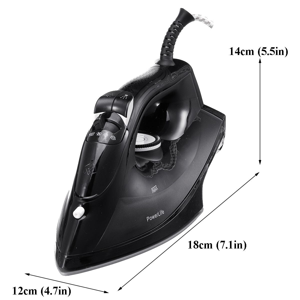 Electric Steam Iron For Garment Steam Generator Road Irons Ironing Multifunction Adjustable 2400w Garment Steamer With Auto-shut