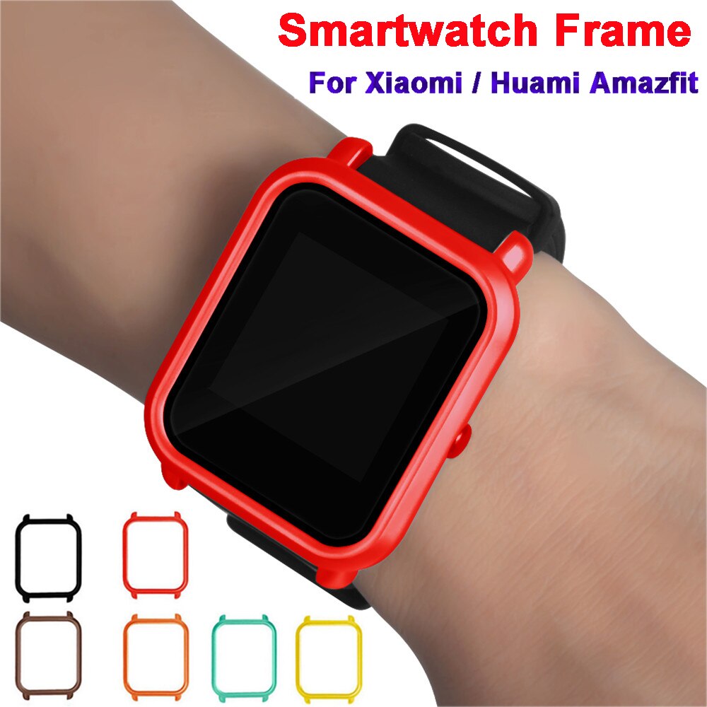 PC Protective Watch Case Cover For Xiaomi Huami Amazfit Bip Bit Youth Watch PC Shell Frame For Amazfit Bip Watch Accessories